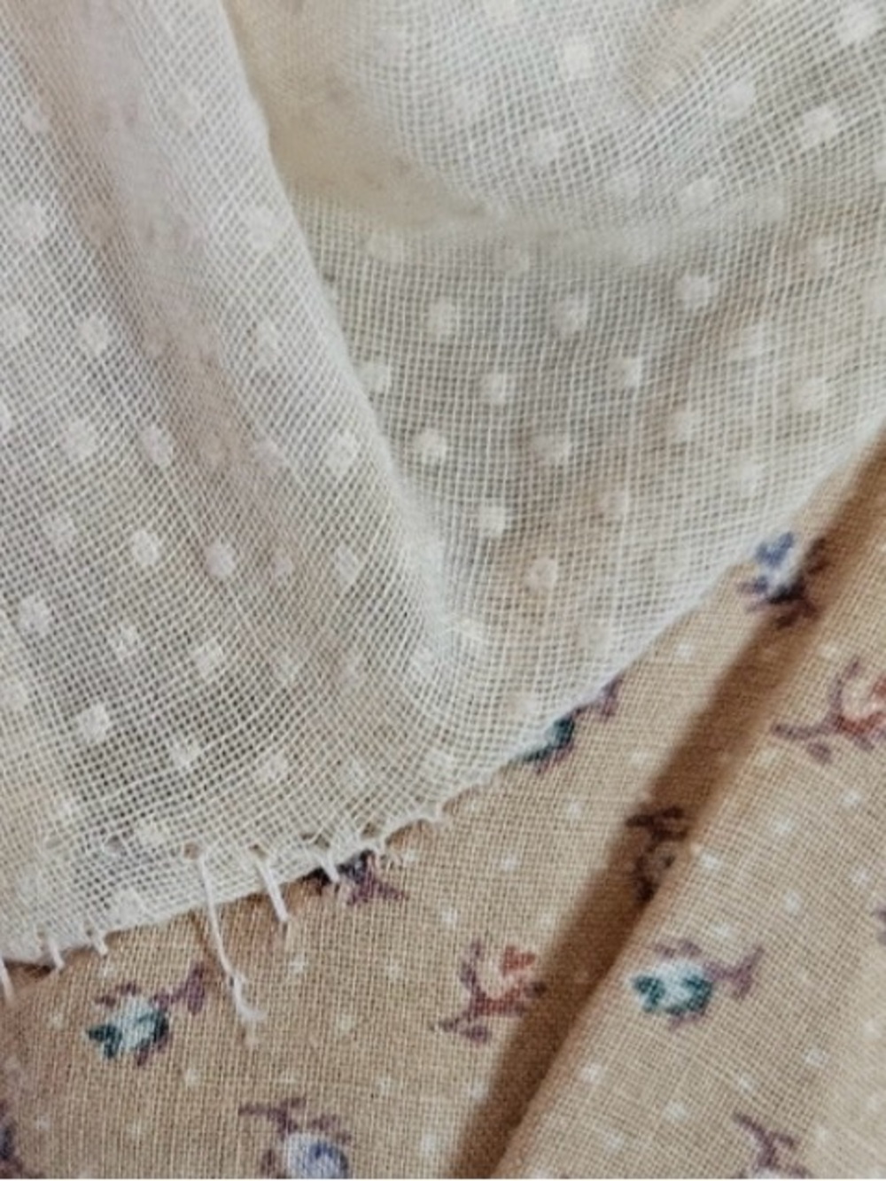 Gunne Sax - vintage 70s prairie dress -velvet bodice - tan calico - XXS - Picture 11 of 13